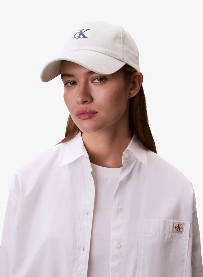 CALVIN KLEIN Cotton Twill Logo Cap